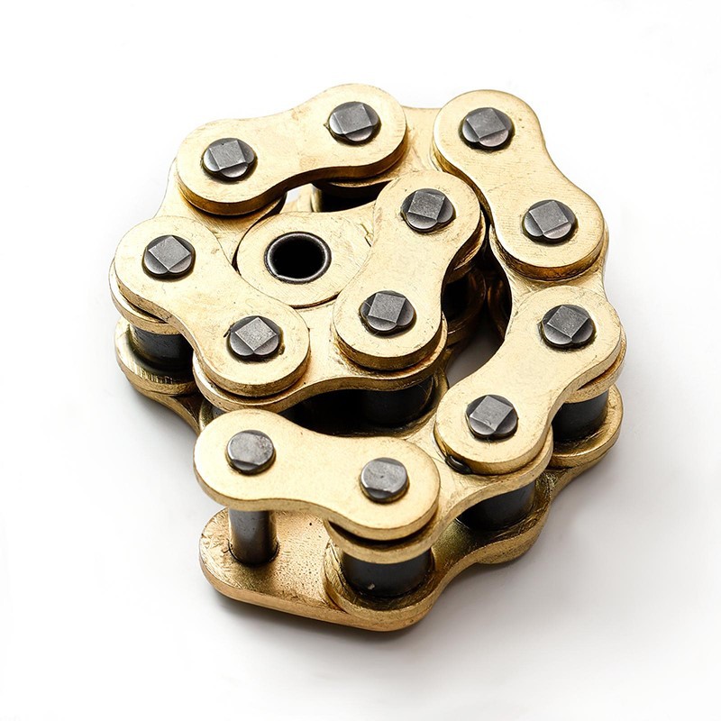 Motorcycle chain 428 golden plate Motorcycle chain 428 golden plate
